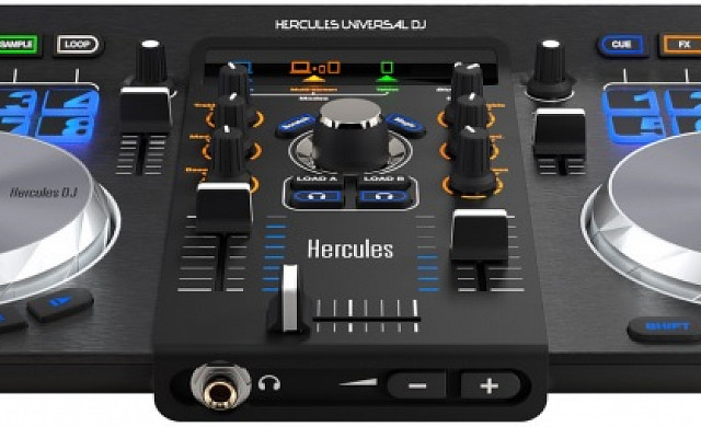 Hercules Universal DJ — компактный DJ-контроллер с Bluetooth Hercules Universal DJ — компактный DJ-контроллер с Bluetooth